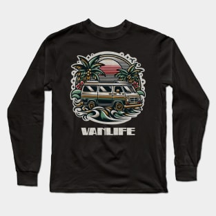 Vanlife beach Long Sleeve T-Shirt